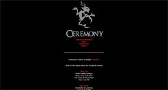 Desktop Screenshot of ceremonyboston.com